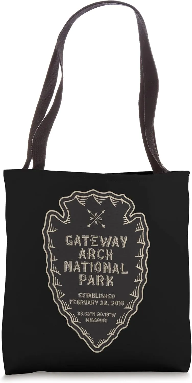 Gateway Arch National Park Missouri Tote Bag