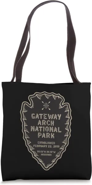 Gateway Arch National Park Missouri Tote Bag