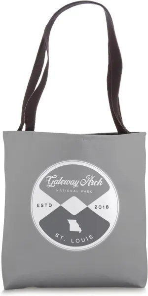 Gateway Arch National Park St. Louis Missouri Circle Graphic Tote Bag