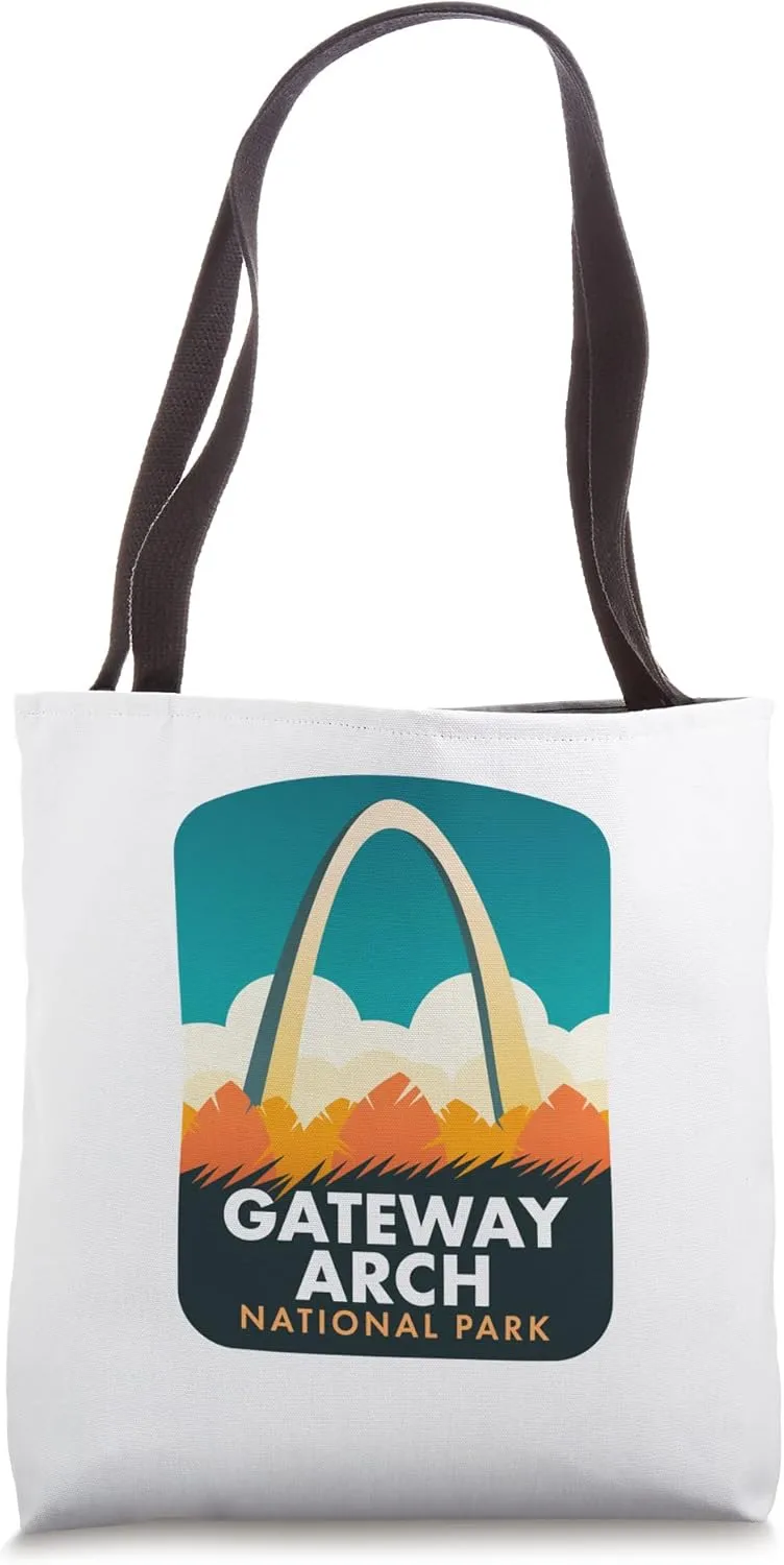 Gateway Arch National Park Tote Bag