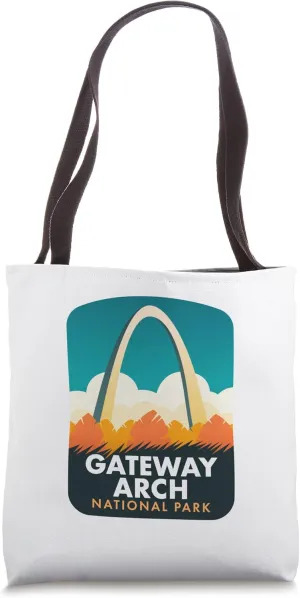 Gateway Arch National Park Tote Bag