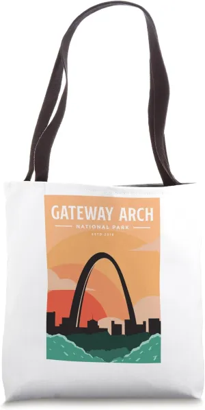 Gateway Arch National Park Tote Bag