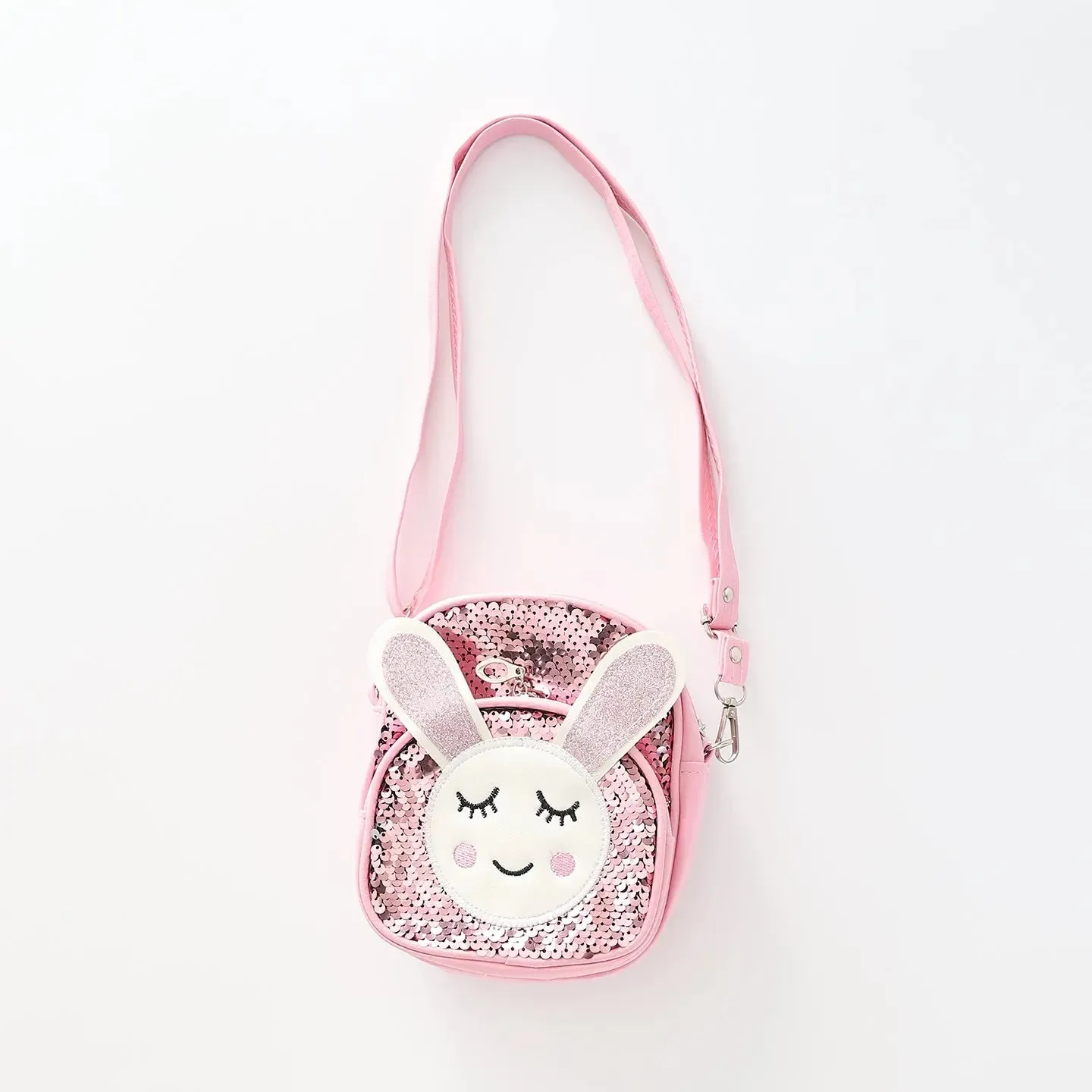 Girls' Sequin Bunny Crossbody Bag