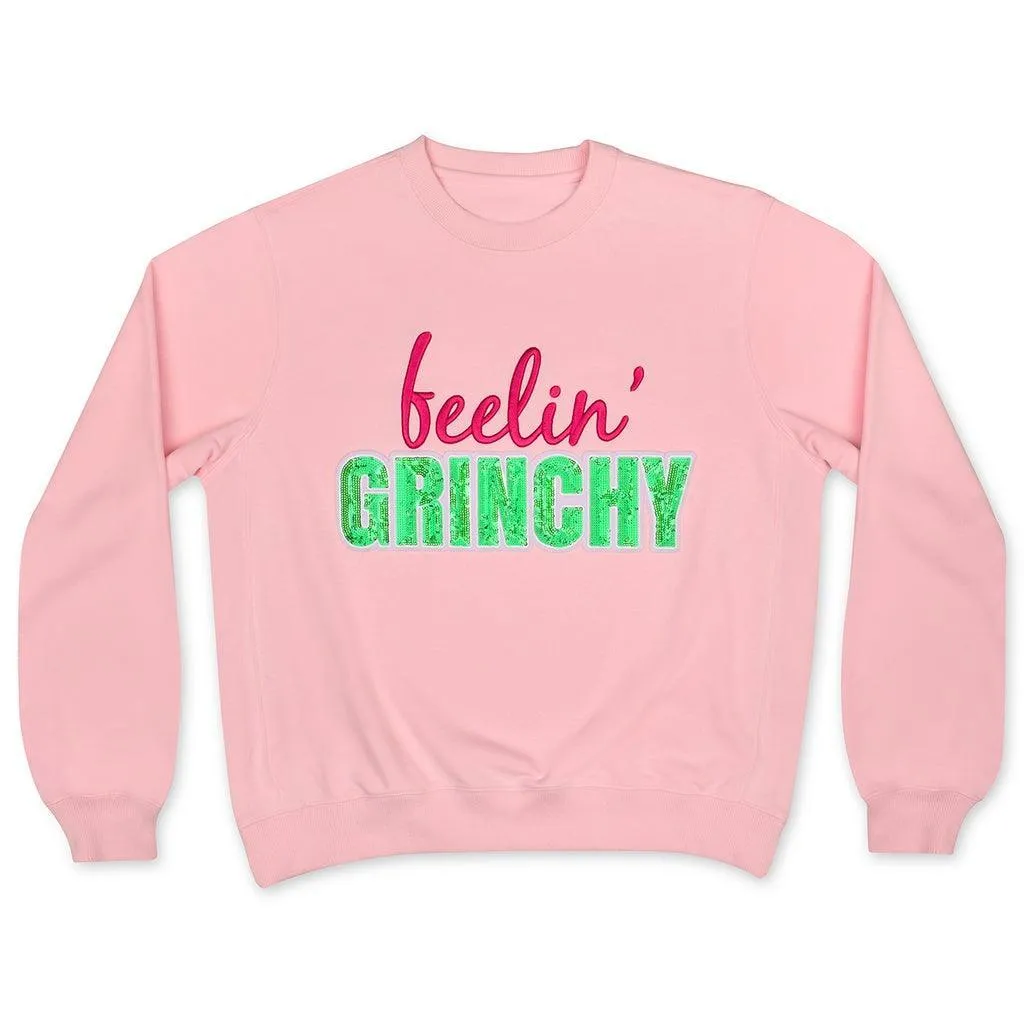 Girls Sweatshirt | Feelin Grinchy | IScream