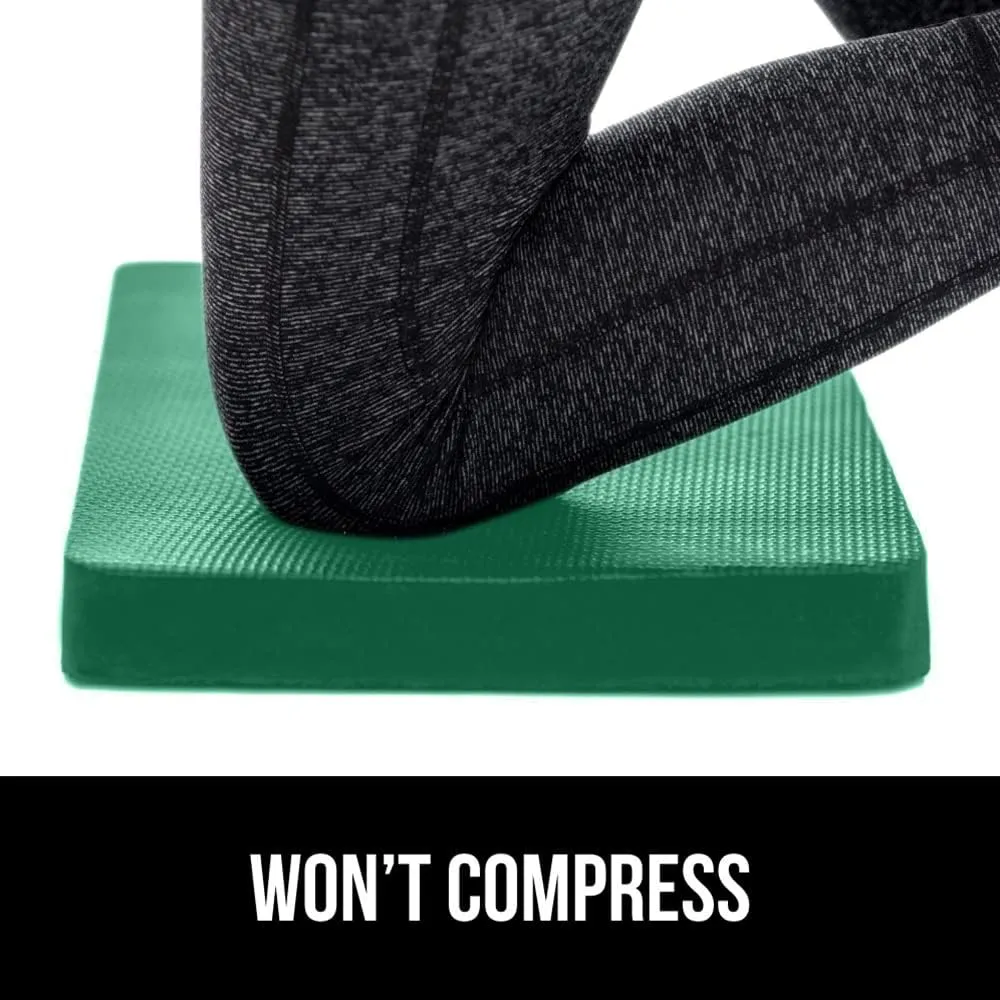 GORILLA GRIP Extra Thick Patent Pending Garden Kneeling Pad, Supportive Soft Foam Knee Cushioning for Gardening, Water Resistant Construction, Bathing Baby, Workout Supplies, Lightweight