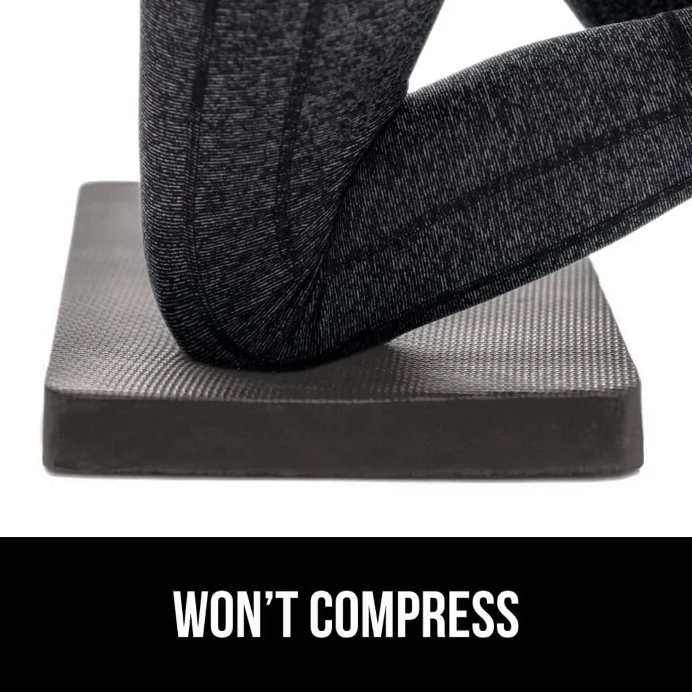 GORILLA GRIP Extra Thick Patent Pending Garden Kneeling Pad, Supportive Soft Foam Knee Cushioning for Gardening, Water Resistant Construction, Bathing Baby, Workout Supplies, Lightweight