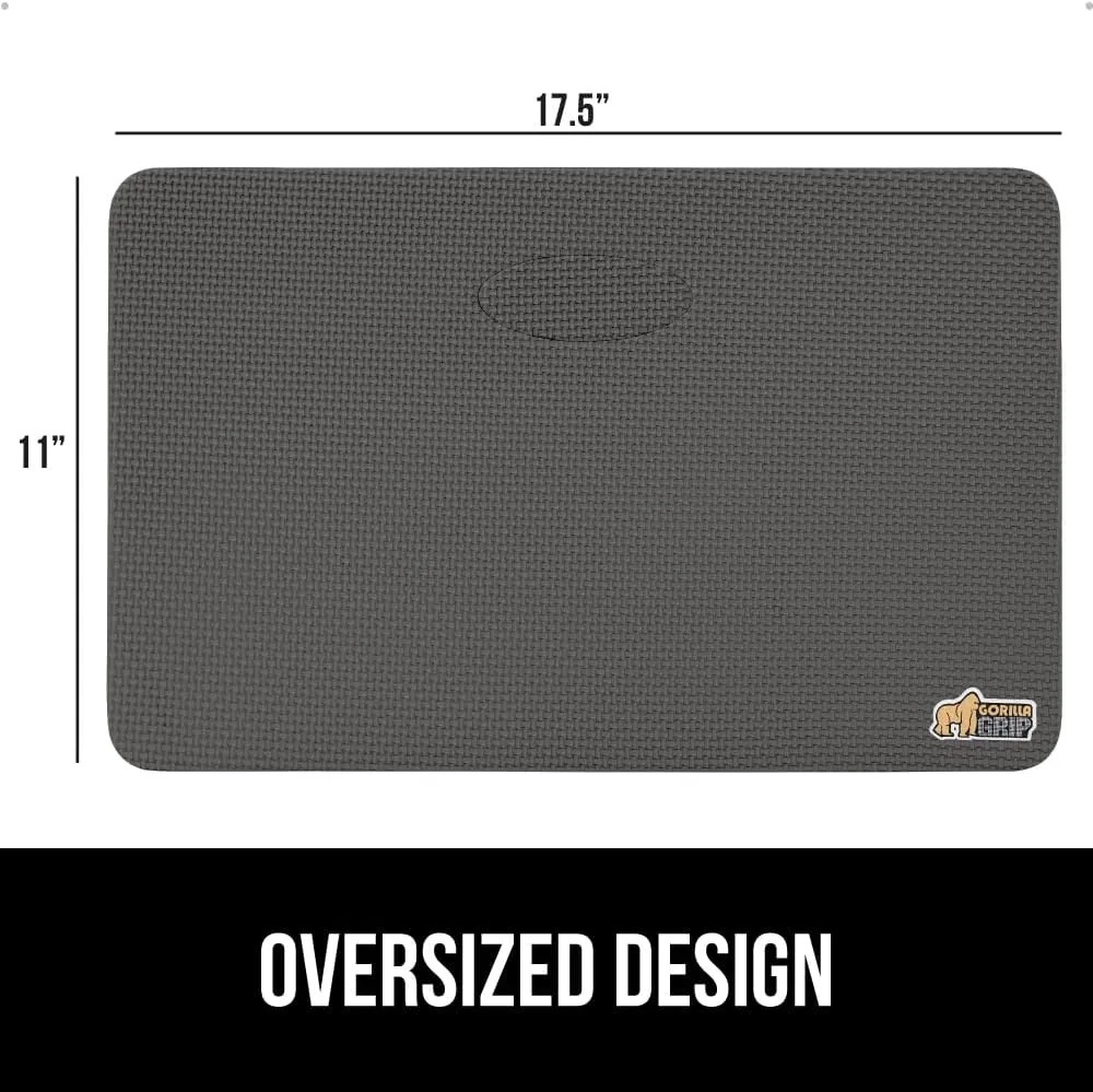 GORILLA GRIP Extra Thick Patent Pending Garden Kneeling Pad, Supportive Soft Foam Knee Cushioning for Gardening, Water Resistant Construction, Bathing Baby, Workout Supplies, Lightweight