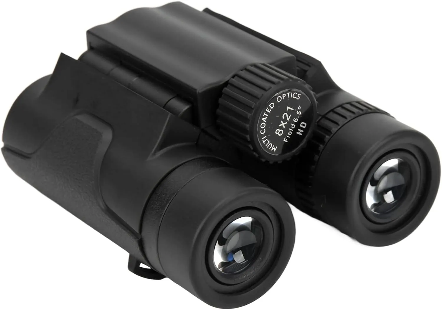 GOWENIC 8x21 Compact Binoculars, Folding HD Binoculars with Optical Glass, Travel Binoculars with Storage Bag for Bird Watching, Concert, Theater