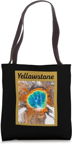 Grand Prismatic Spring Midway Geyser Basin Yellowstone Tote Bag