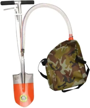 Granular Fertilizer Applicater Handheld Broadcast Spreader Manual Time Saving Gardening Tool for Garden Vegetables Farm Cane, B Spreader with Bag
