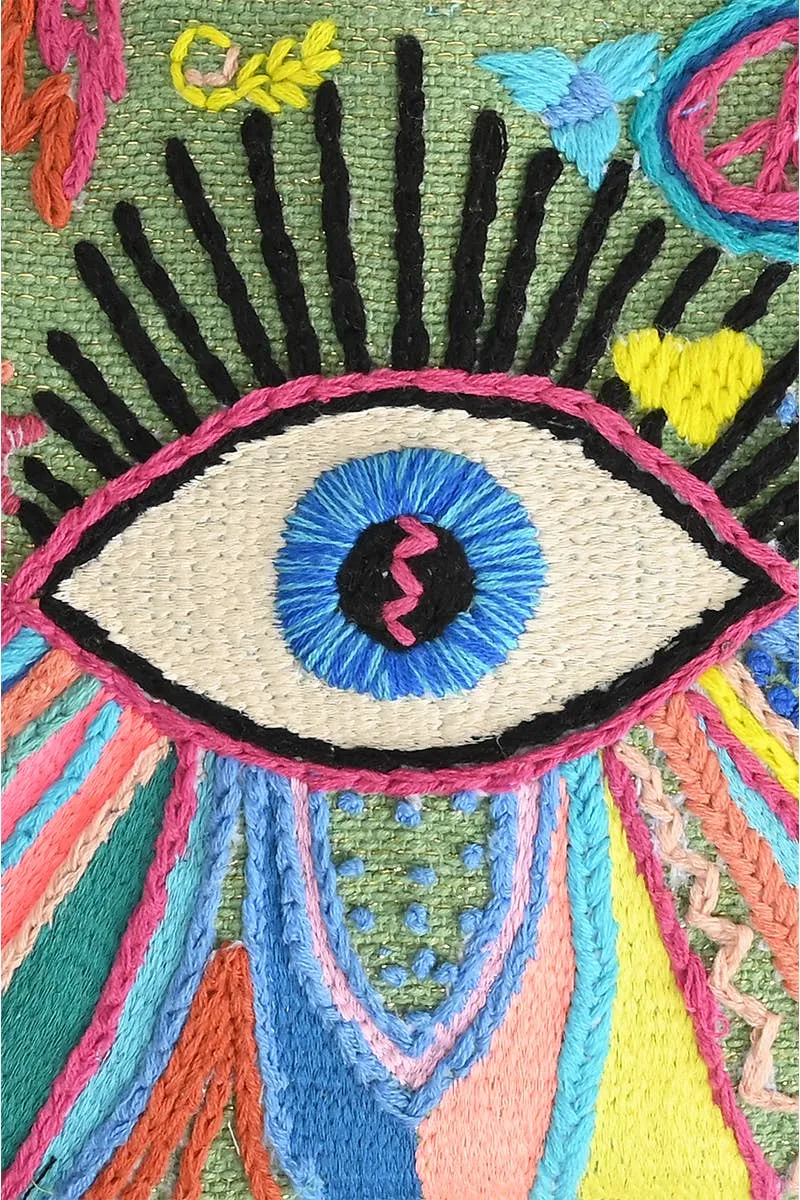 Groovy Evil Eye Mini tote