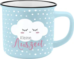Gruss und Co Becher Auszeit, New Bone China Porzellan, 35 cl Mug, Porcelain