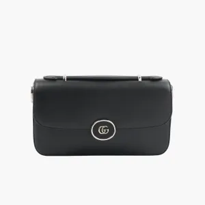 GUCCI Petite GG Leather Bag with Adjustable Strap