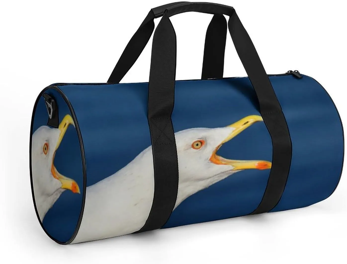 Gym Bag for Men Women Lightweight Sports Duffle Bag with Multiple Compartments Cylindrical Gym Bag for Fitness Travel And Outdoor Activities Ater Resistant Yoga Bag Training Bag Gull