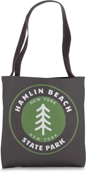 Hamlin Beach State Park New York NY Forest Tree Vacation Tote Bag