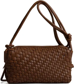 Handwoven Crossbody Bag for Women, Shoulder Purse with Adjustable Strap Lightweight Summer Festival Bag Gift