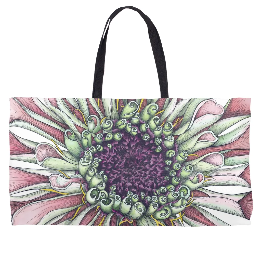 Heart of a Zinnia Weekender Tote