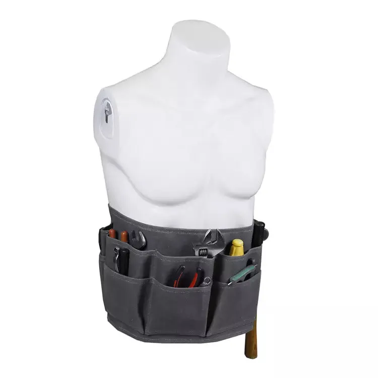 Heavy Duty Waxed Canvas Waist Tool Belt