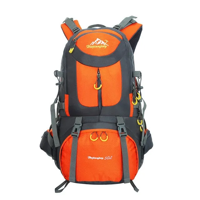 Hiking Backpack 50L Rucksacks Waterproof Backpack Men Outdoor Camping Backpack Gym Bags Travel Bag Women Large Sport Bags