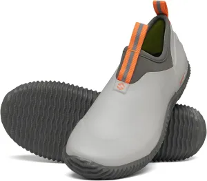 HISEA Waterproof Garden Shoes for Women Neoprene Slip-On Rubber Rain Footwear Short Ankle Booties