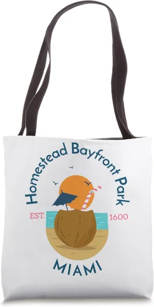 Homestead Bayfront Park and Marina Miami Tote Bag