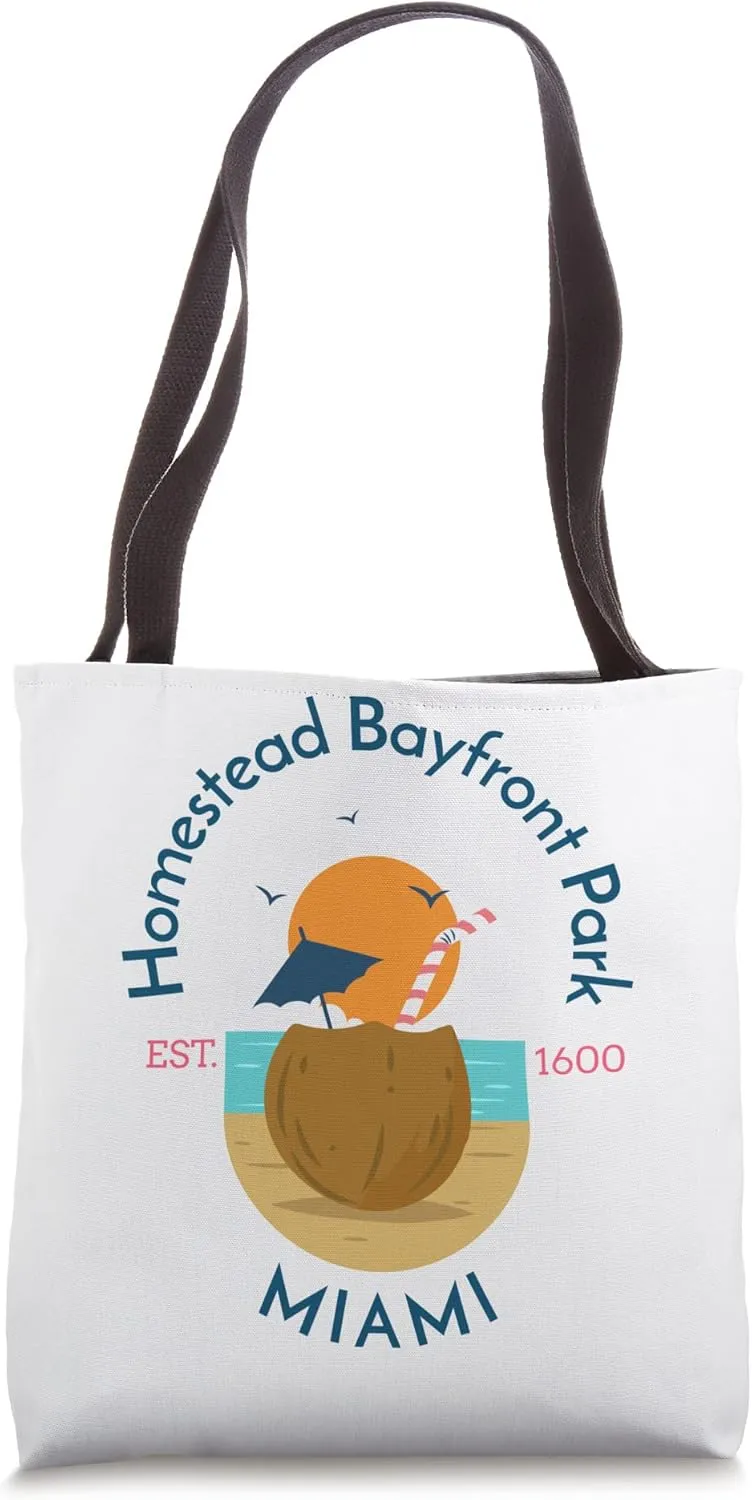 Homestead Bayfront Park and Marina Miami Tote Bag