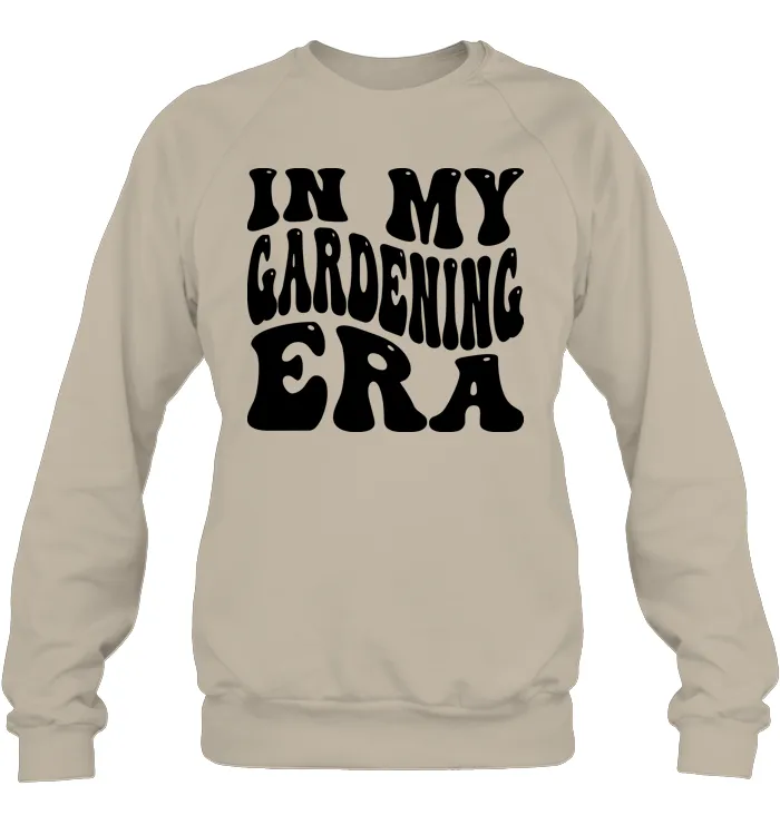 In My Gardening Era Unisex Fleece Pullover Sweatshirt