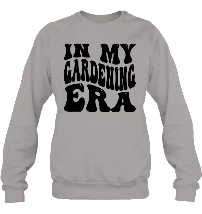 In My Gardening Era Unisex Fleece Pullover Sweatshirt