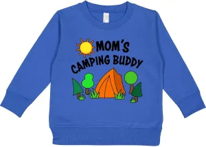 inktastic Mom's Camping Buddy Toddler Sweatshirt