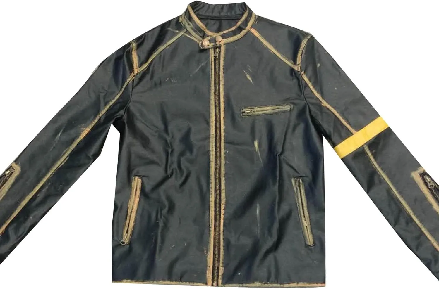 Jackets for Men Stand Leather Collar Cool Long Autumn Men Winter Jacket Vintage Men's Coats Jackets Cosplay Men