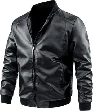 Jackets for Men Stand Leather Collar Cool Long Autumn Men Winter Jacket Vintage Men's Coats Jackets Cosplay Men