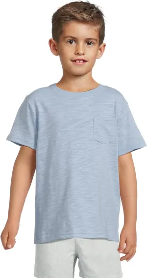 Janie and Jack Baby Boys' Slub Pocket Tee (Toddler/Little Big Kids)