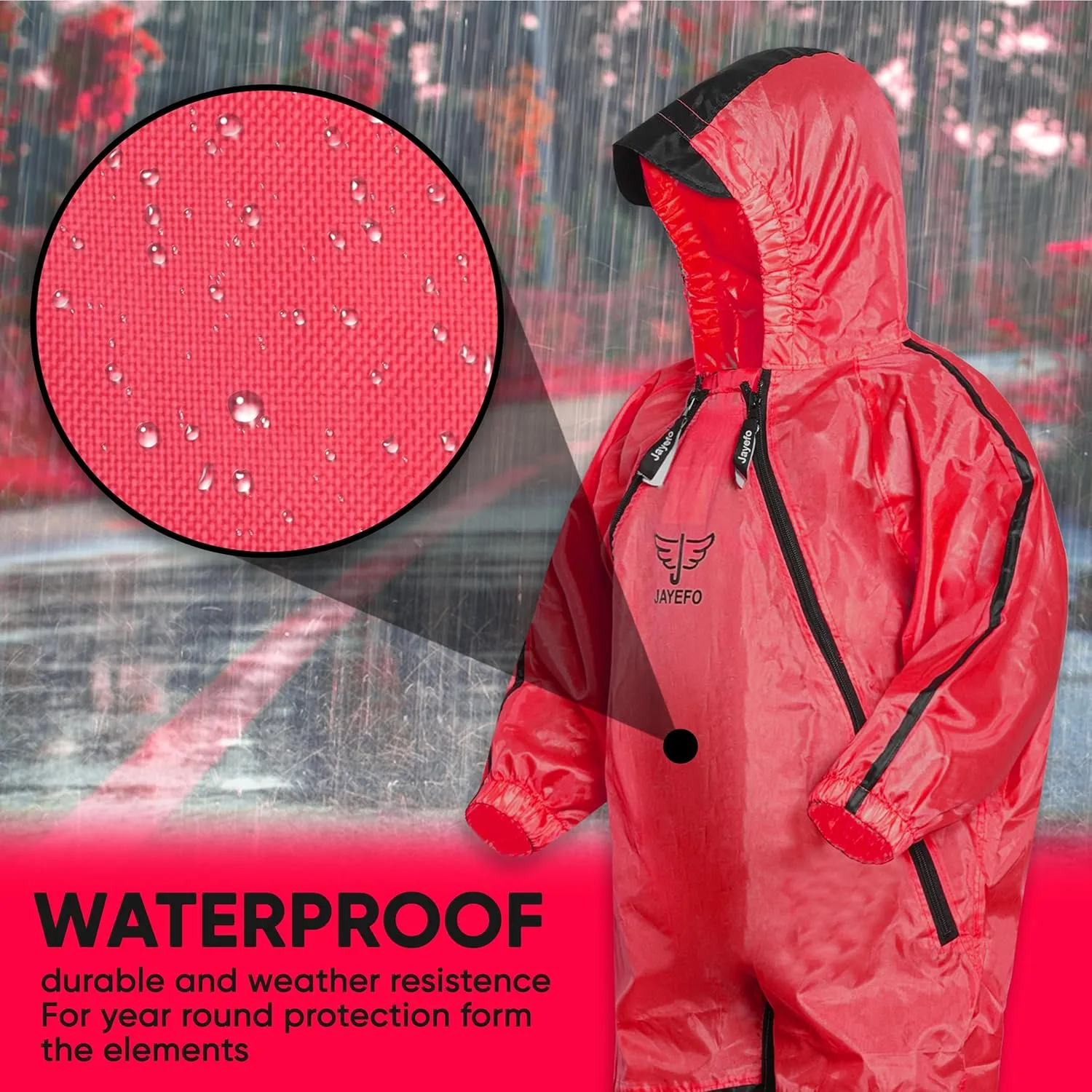 Jayefo Kids coverall Rain Suit