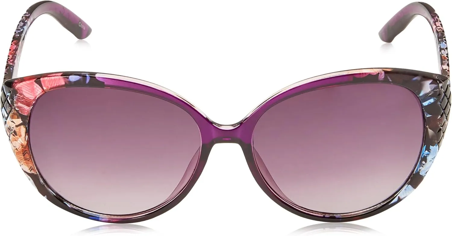 Jessica Simpson J5386 Retro Cat Eye Sunglasses with 100% Uv Protection. Glam Gifts for Women, 58 Mm