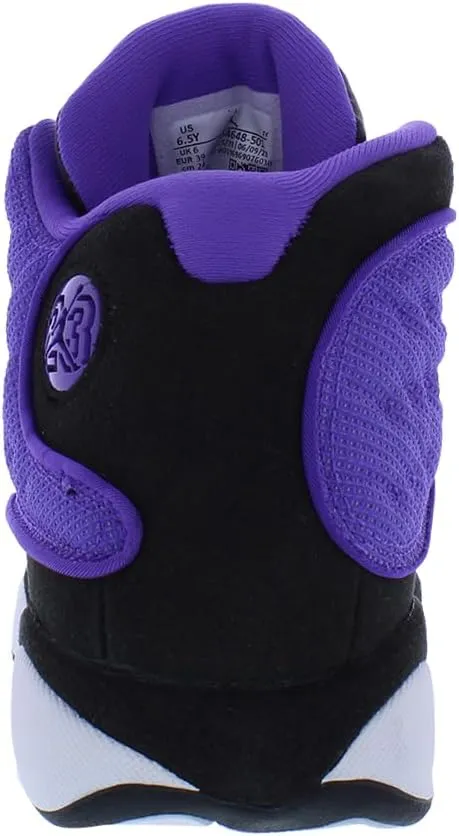 Jordan Big Kid's 13 Retro Purple Venom/Black-White (FD4648 501)