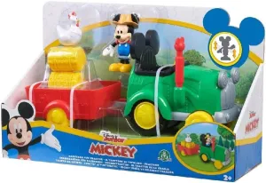 JP Mickey & Minnie JPL38734 Mickey Mouse Barnyard Fun Tractor, Multi Colour