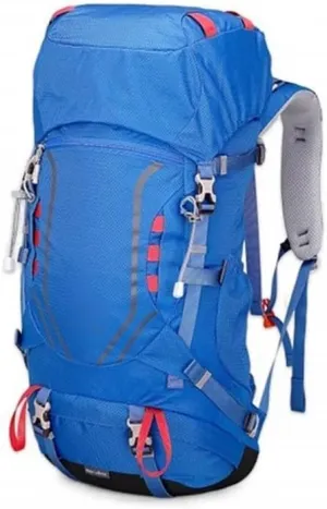 JSEIAJB 40 Liters Mountaineer Backpack Large Capacity Hiking Camping Daypack Molle Trekking Bag For Climbing Sports Outdoor