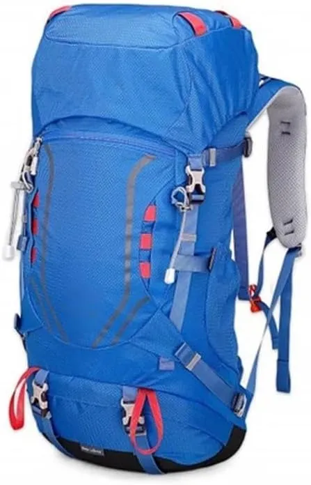 JSEIAJB 40 Liters Mountaineer Backpack Large Capacity Hiking Camping Daypack Molle Trekking Bag For Climbing Sports Outdoor