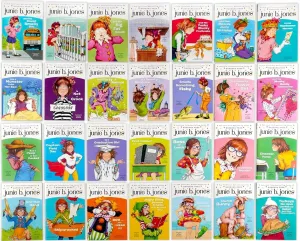 Junie B. Jones 28 Books Paperback Boxed Set Collection, A Library of Junie B Jones 1-28 Complete Books Series by Barbara Park