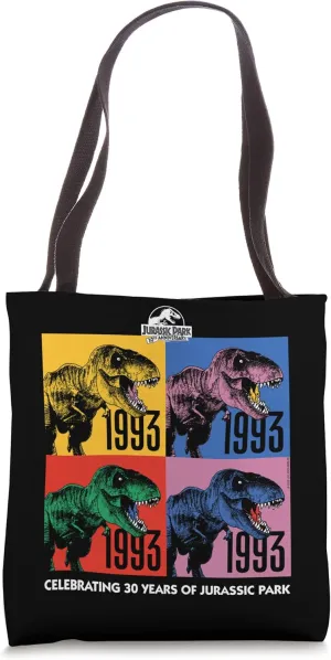 Jurassic Park 30th Anniversary 30 Years Tote Bag