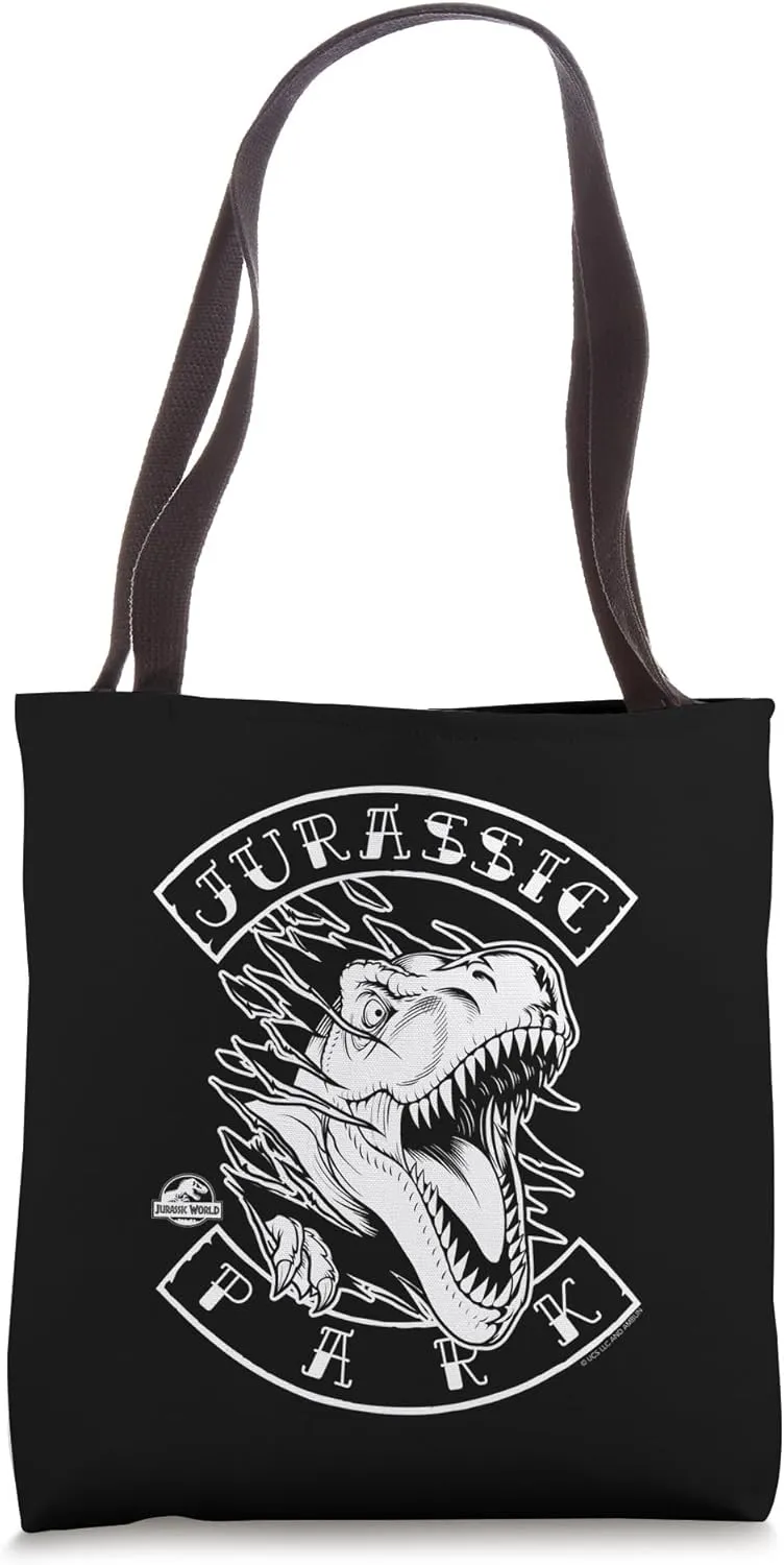 Jurassic Park Tattoo Tote Bag