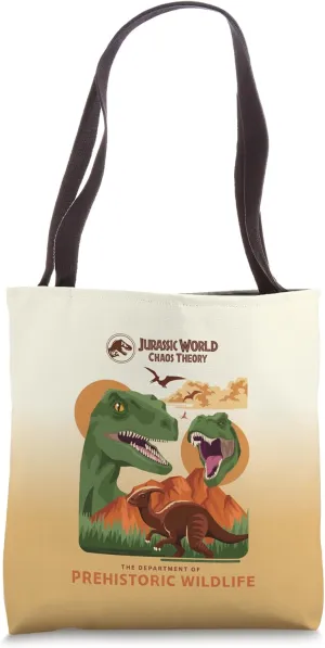 Jurassic World: Chaos Theory Prehistoric Wildlife Tote Bag