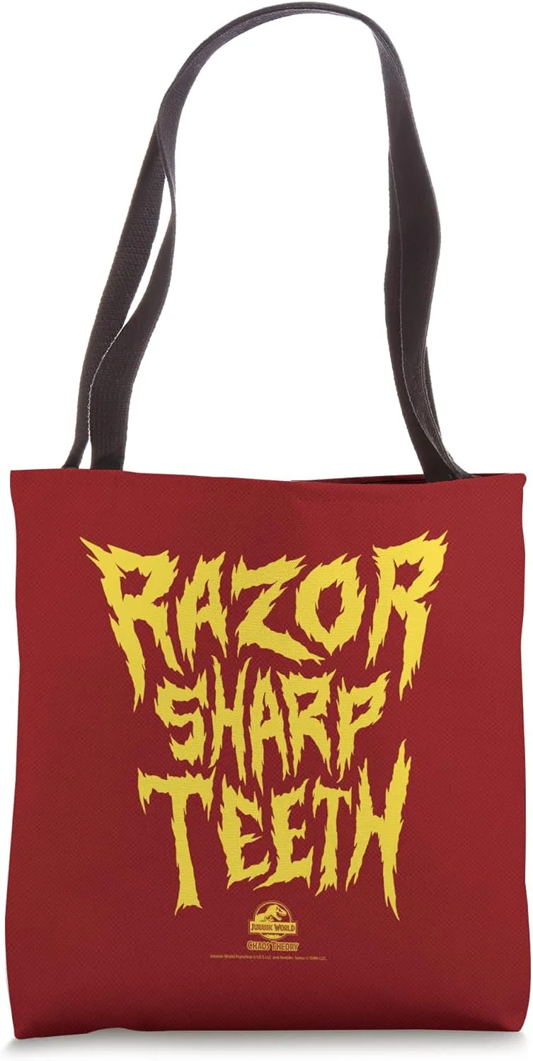 Jurassic World: Chaos Theory Razor Sharp Teeth Tote Bag