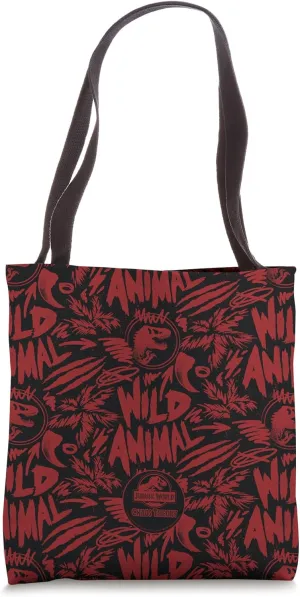 Jurassic World: Chaos Theory Wild Animal all over print Tote Bag
