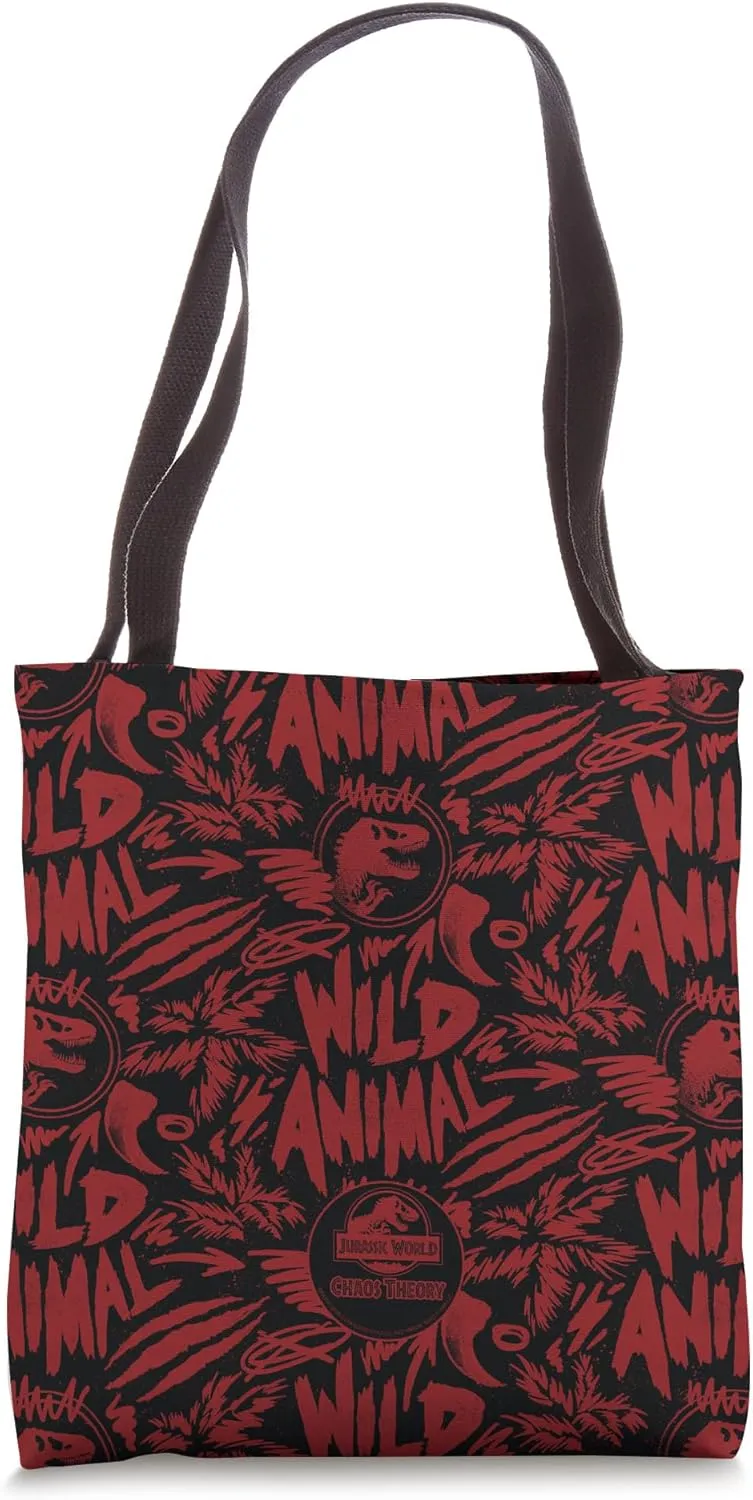 Jurassic World: Chaos Theory Wild Animal all over print Tote Bag