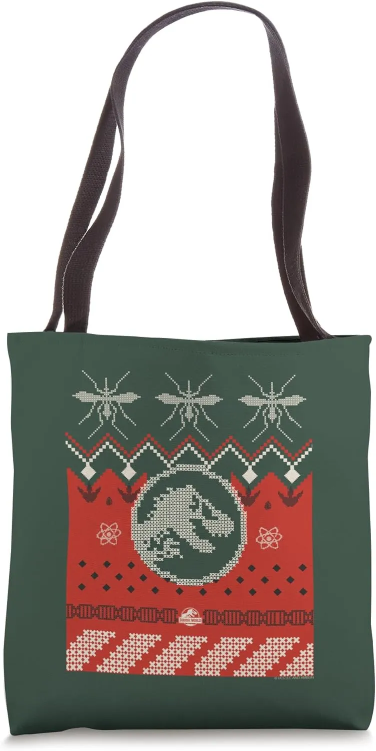 Jurassic World Mosquito Ugly Sweater Tote Bag
