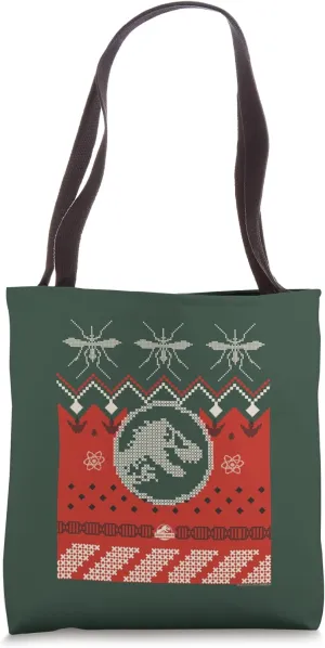 Jurassic World Mosquito Ugly Sweater Tote Bag