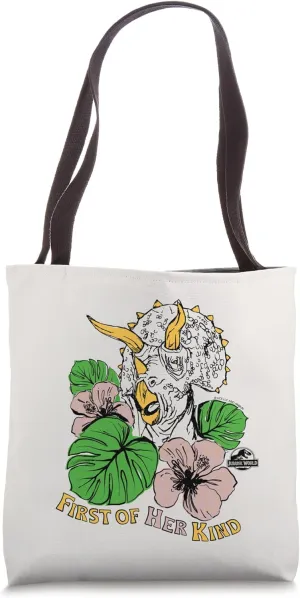 Jurassic World Triceratops First of Her Kind Tote Bag