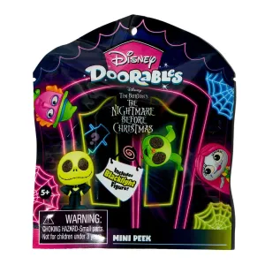 Just Play Disney Doorables Nightmare Before Christmas Blacklight Figure Blind Bag