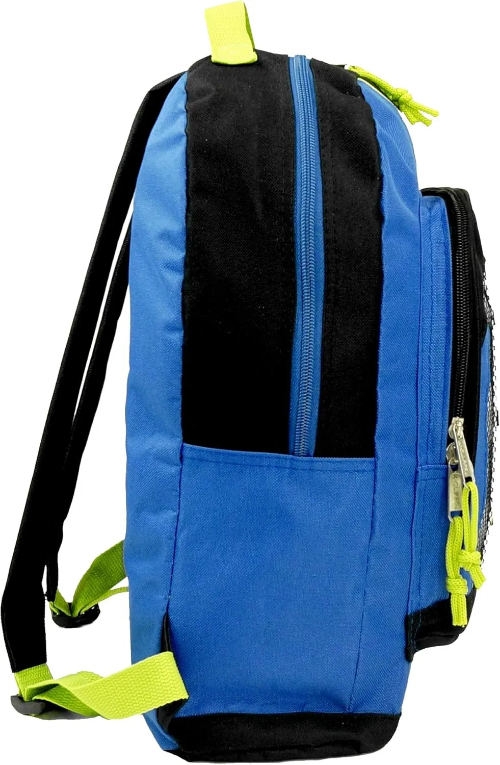 K-Cliffs 15 Inch Lightweight Water-Resistant Backpack with Adjustable Straps | Blue